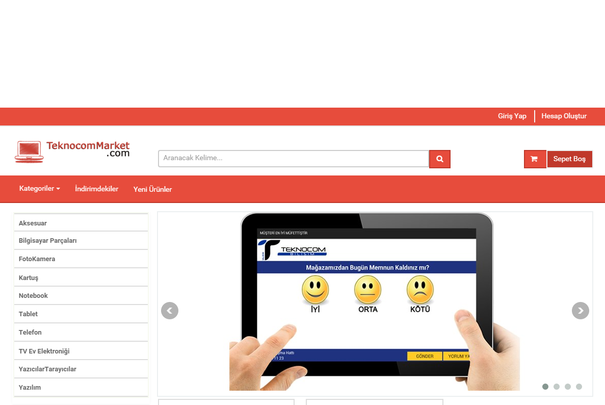 Teknocom Market E-Ticaret